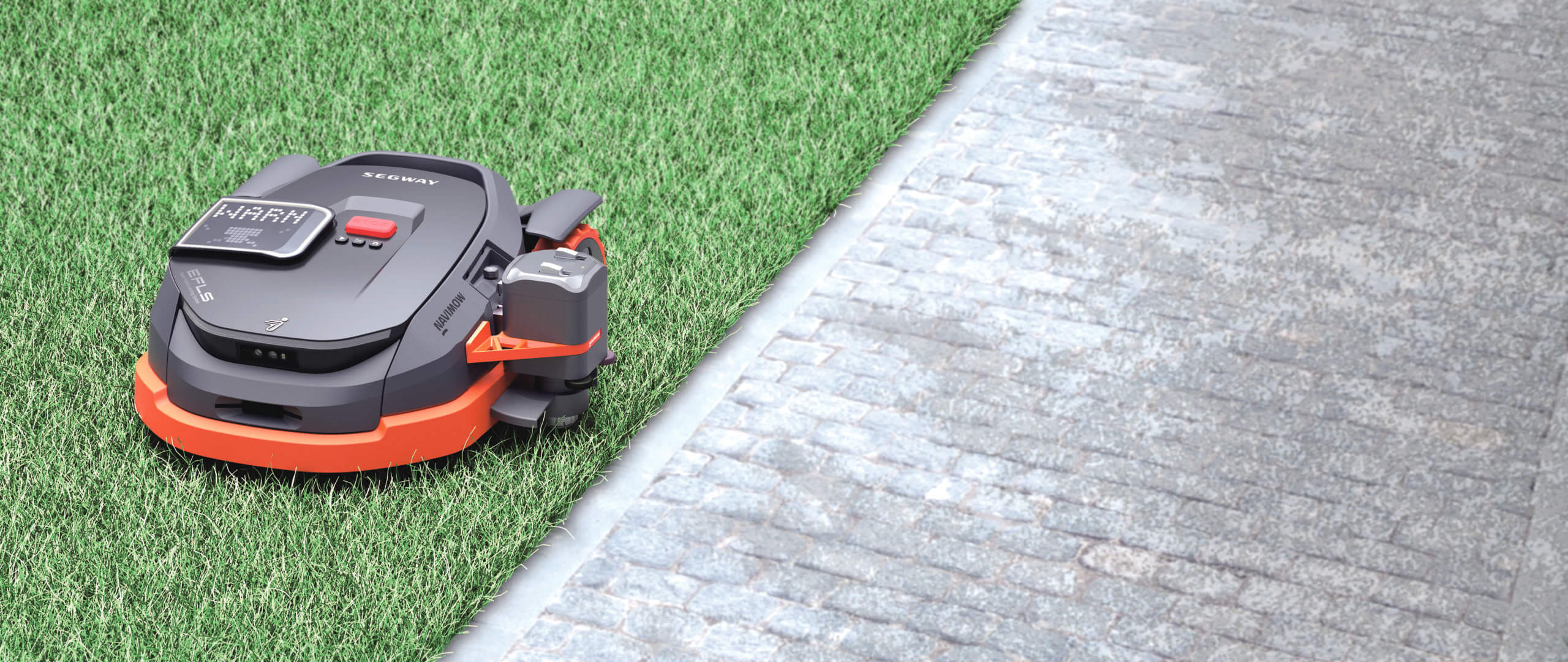 Navimow X Serie mit Kantenschneider